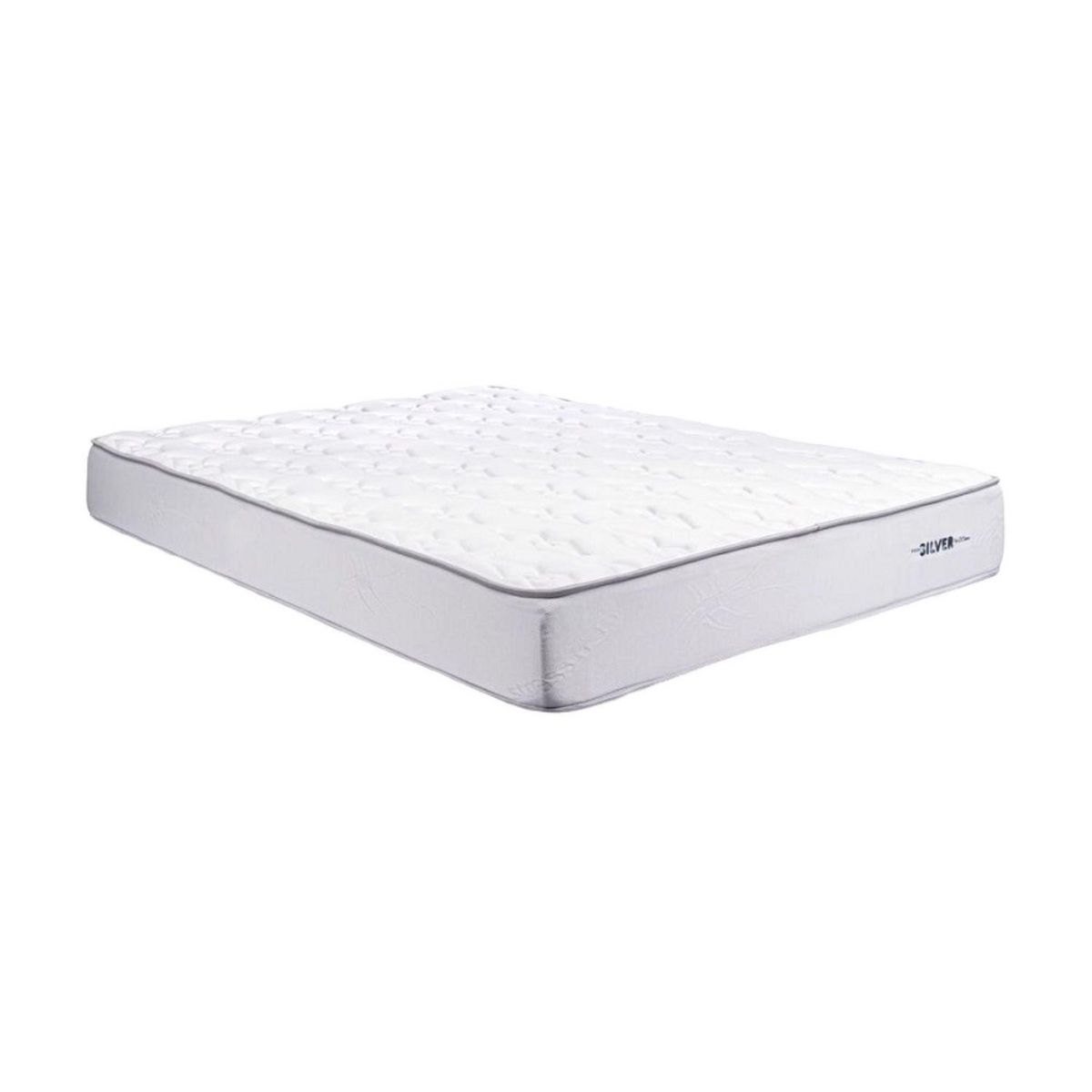 EL CISNE - Colchón El Cisne Pocket Silver 2 Plazas + 2 Almohadas