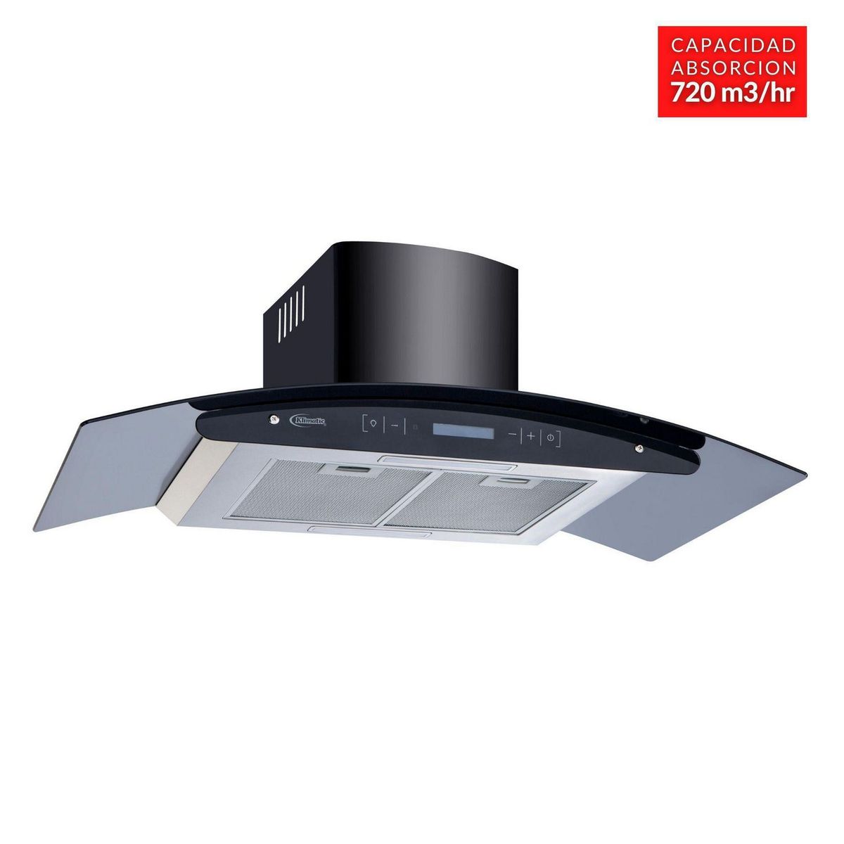 KLIMATIC - Campana Extractora Klimatic 90cm Decorativa Venezia Black C Negro
