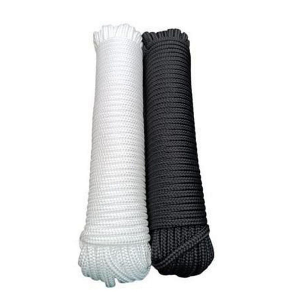 FIXSER - Pack Driza Blanco y Negro 9.5 mm. x 30 m.
