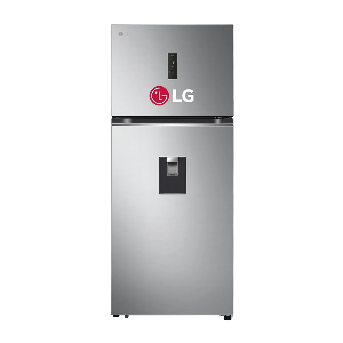LG - Refrigeradora GT37SGP 374L Door Cooling Top Freezer Plateada LG