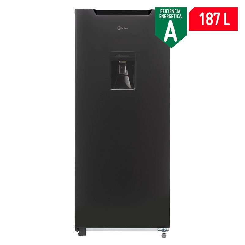 MIDEA - Refrigeradora Midea Frigobar 187 Litros MDRD190ANLXW-PE
