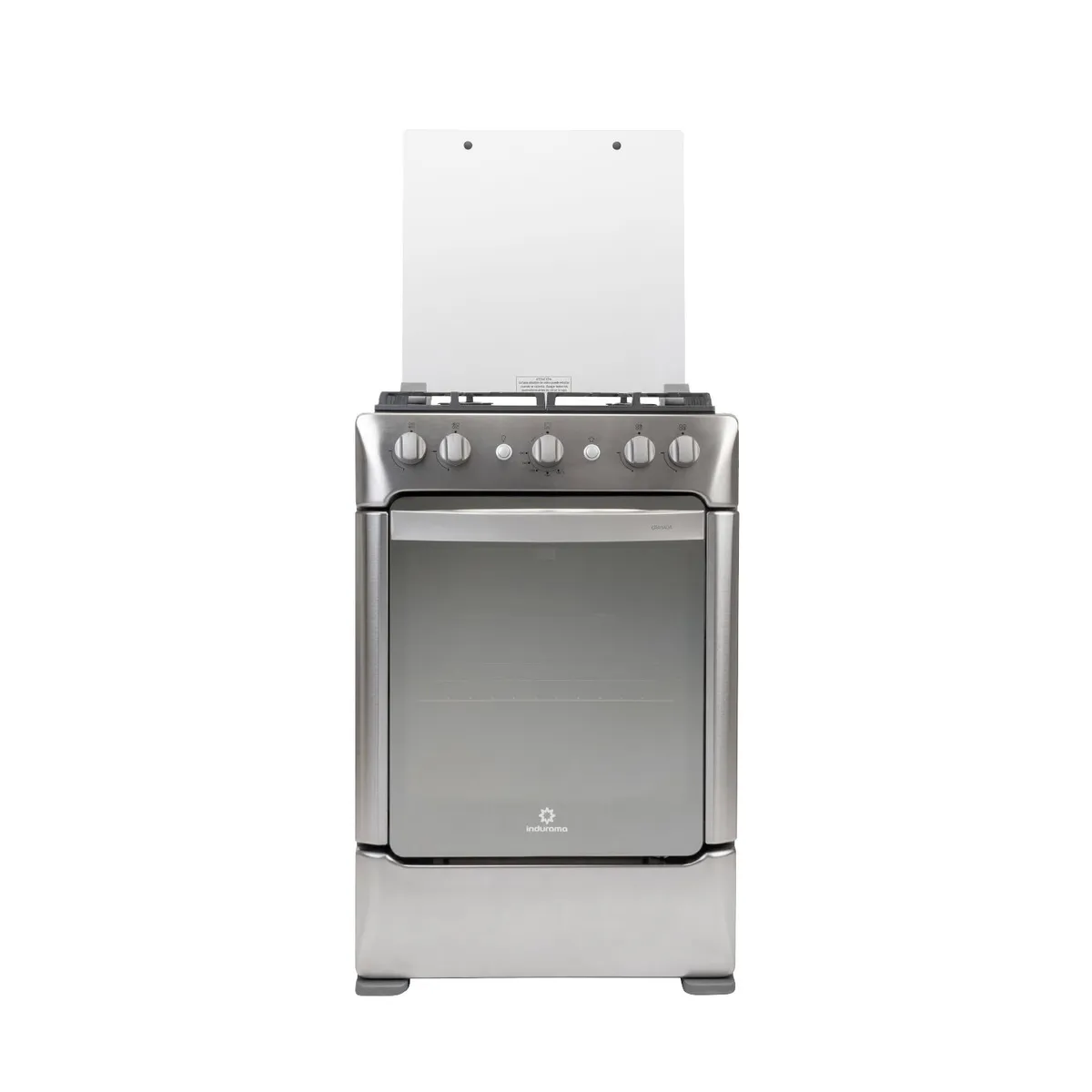 INDURAMA - Cocina a Gas Indurama 4 Hornillas Granada Zafiro Croma