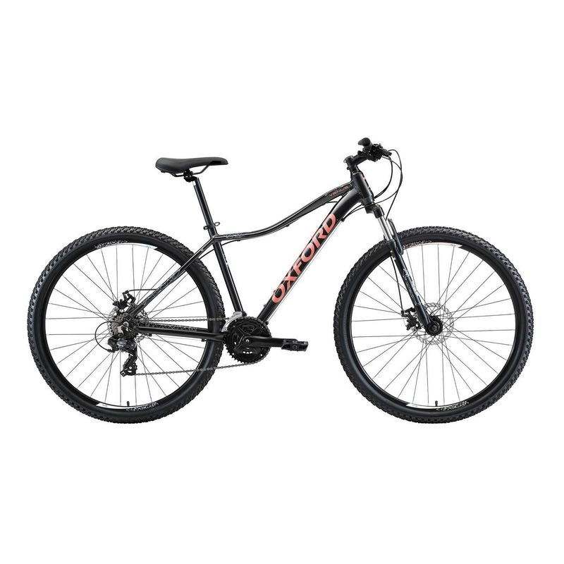 OXFORD - Bicicleta Venus 1 21v M 29 Negro/Coral