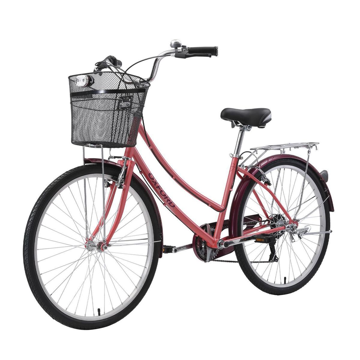 OXFORD - Bicicleta Cyclotour 6v M 26 Coral/Morado