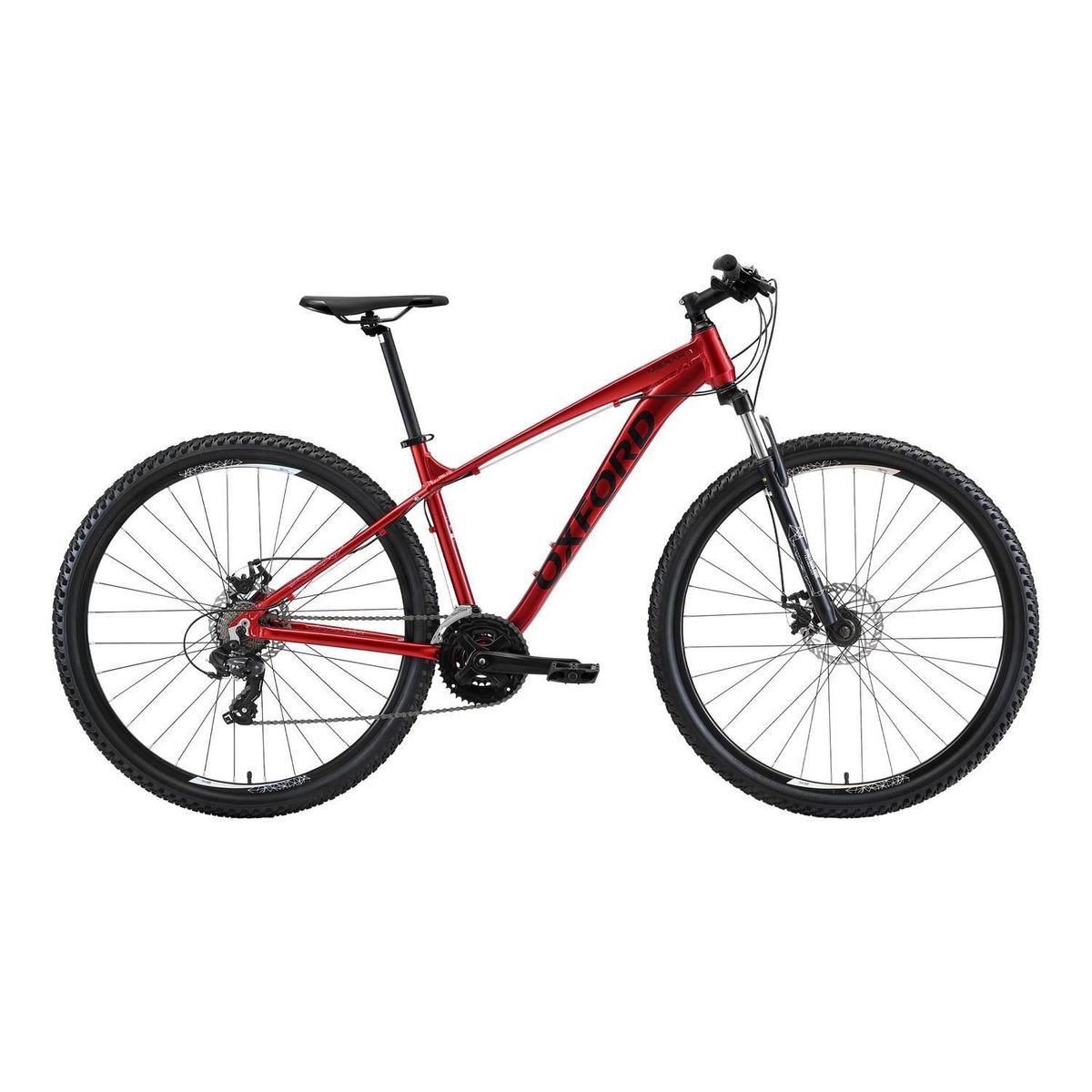 OXFORD - Bicicleta Merak 1 21v M 29 Rojo/Negro