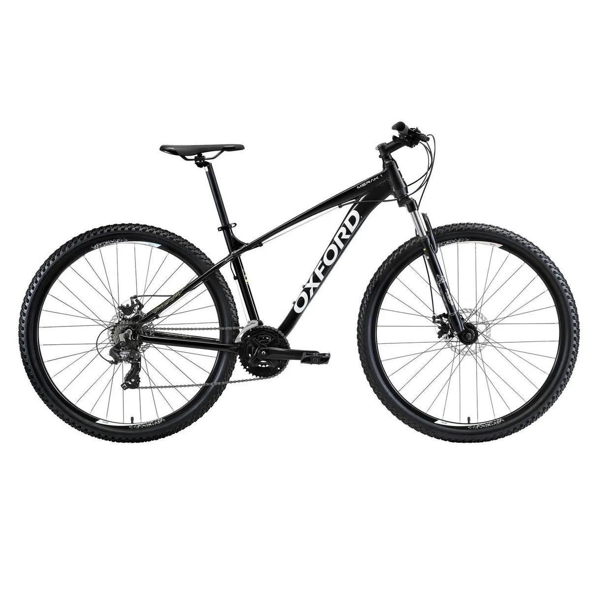 OXFORD - Bicicleta Merak 1 21v M 29 Negro/Blanco