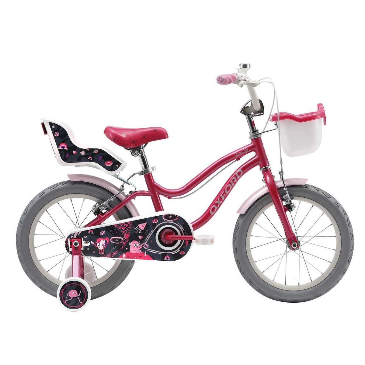 OXFORD - Bicicleta Beauty 1v 16 Fucsia/Negro