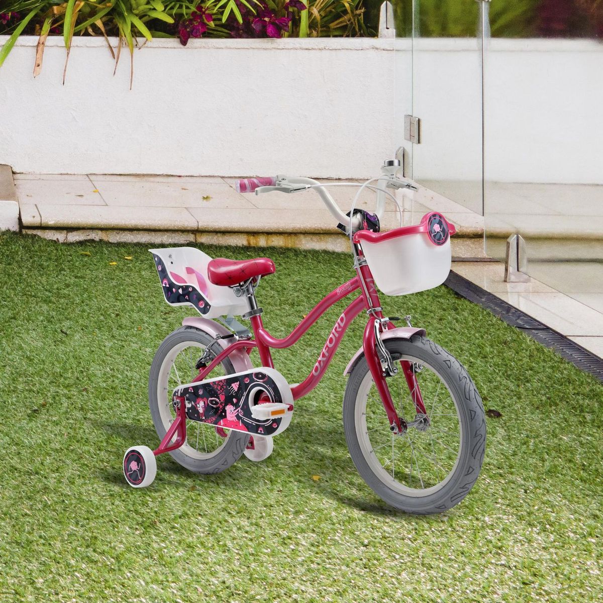 OXFORD - Bicicleta Beauty 1v 16 Fucsia/Negro