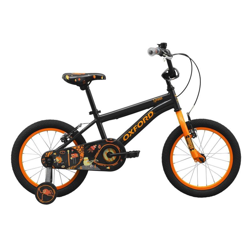 OXFORD - Bicicleta Spine 1v 16 Grafito/Naranjo