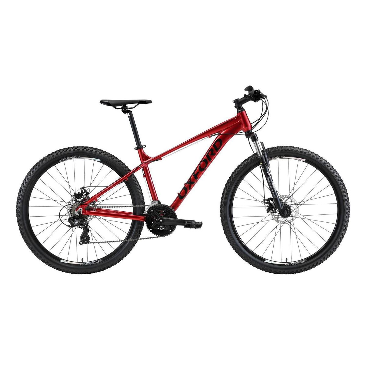 OXFORD - Bicicleta Merak 1 21v S 27.5 Rojo/Negro