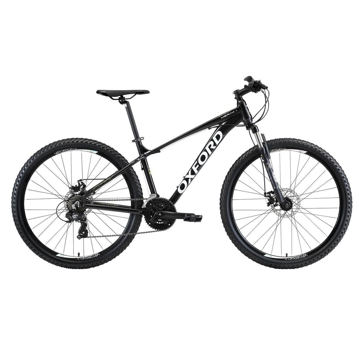 OXFORD - Bicicleta Merak 1 21v M 27.5 Negro/Blanco