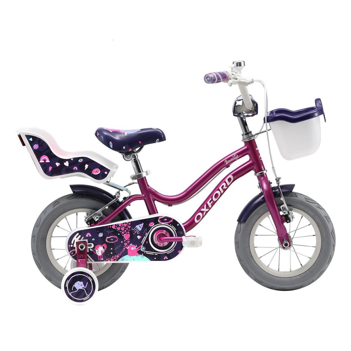 OXFORD - Bicicleta Beauty 1v Aro 12 Morado