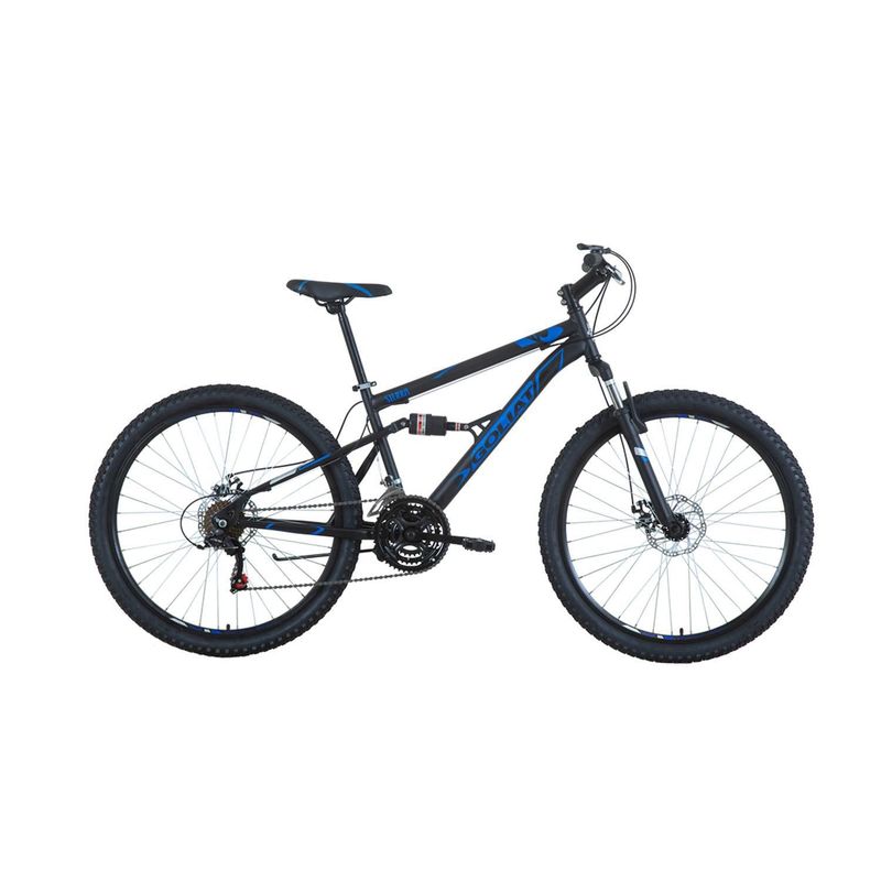 GOLIAT - Bicicleta Sierra Suspensión 27.5 Negro