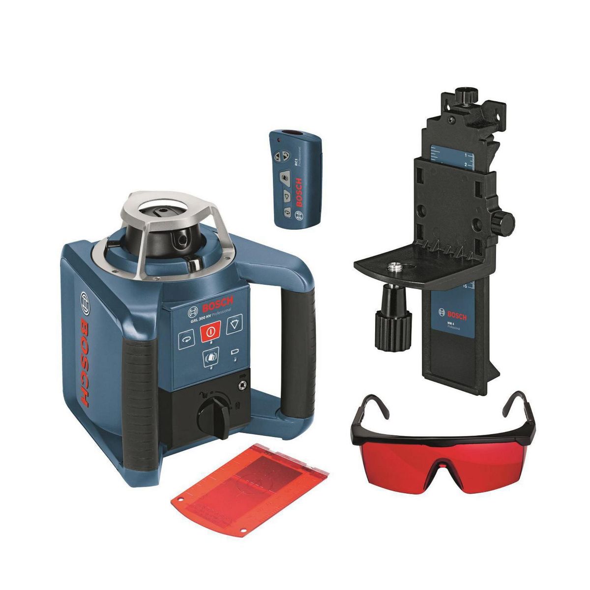 BOSCH - Nivel láser giratorio Bosch GRL 300 HV, 300 mt en maletín