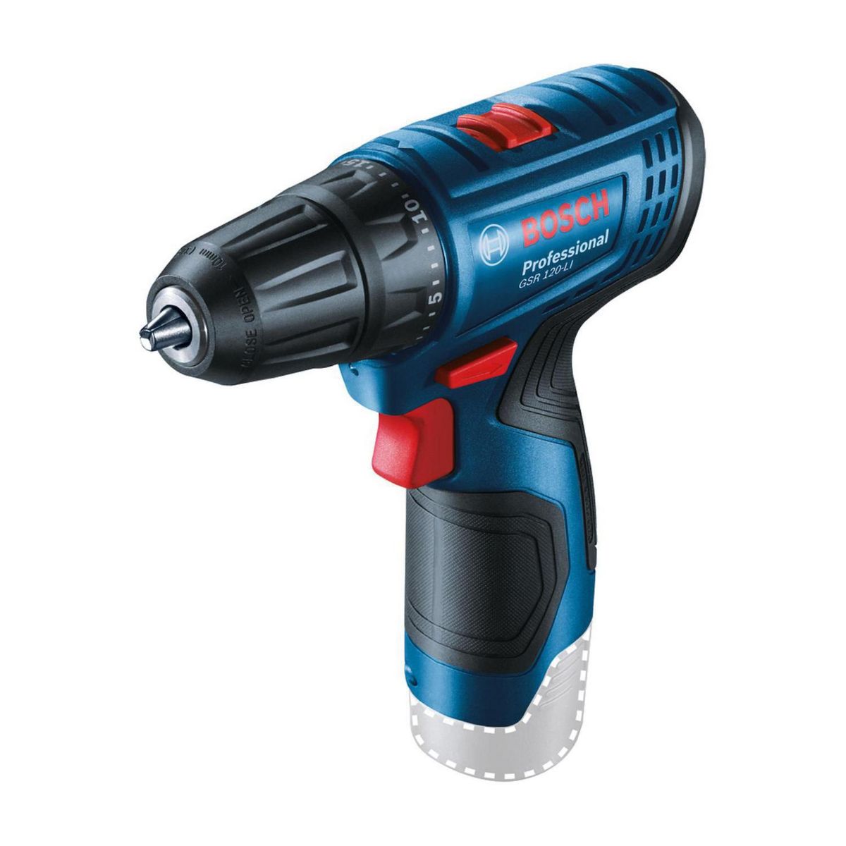 BOSCH - Taladro Atornillador Bosch GSR 120-LI (Sin batería)