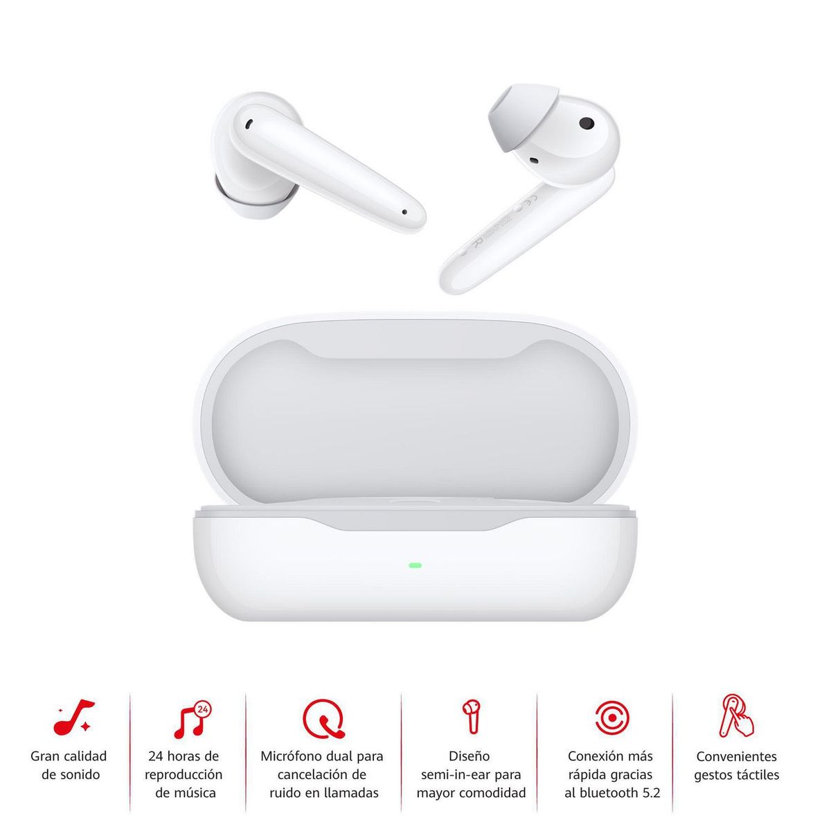 HUAWEI - Audífonos Inalámbricos Huawei In-Ear Freebuds SE Blanco