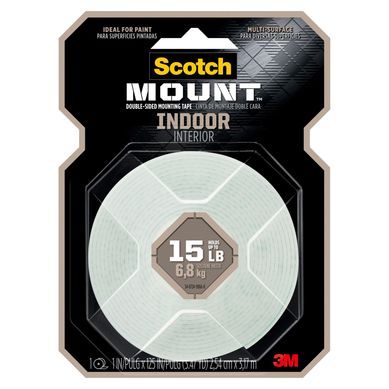 Cinta Montaje Interior 25.4 mm. x 3.17 m.