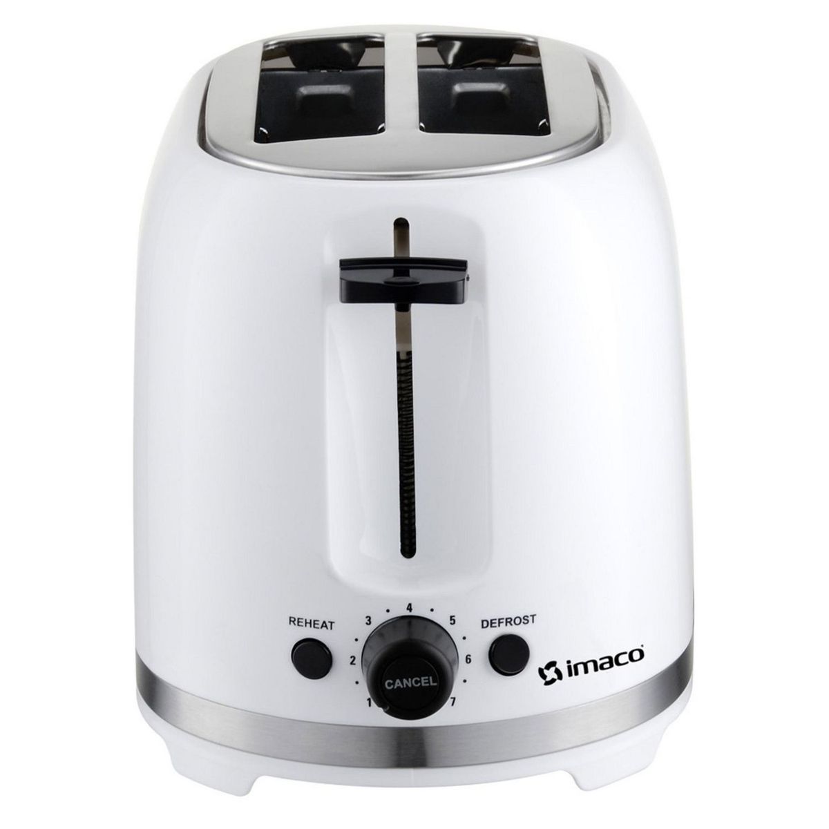 IMACO - Tostadora 850W IBT2085 Blanco
