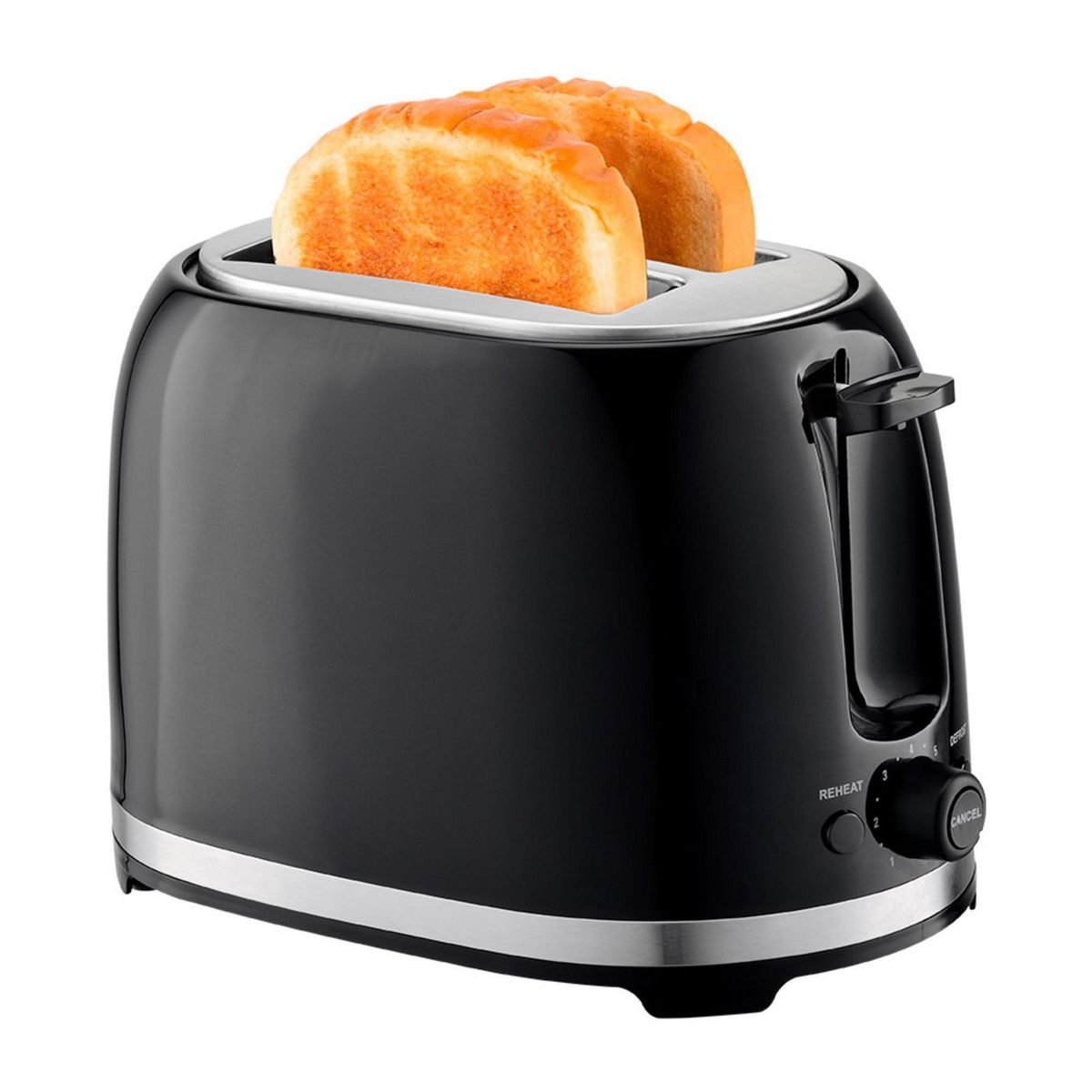 IMACO - Tostadora 850W Negro IBT2085