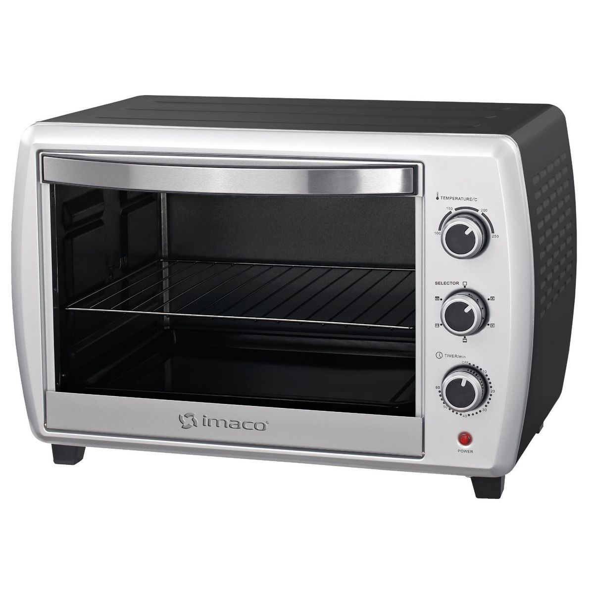 IMACO - Horno Eléctrico 25L Negro HEB25R