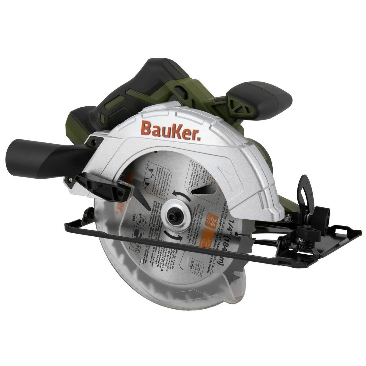 BAUKER - Sierra Circular InalámbricaBauker 7 1/4" 18V Free Power