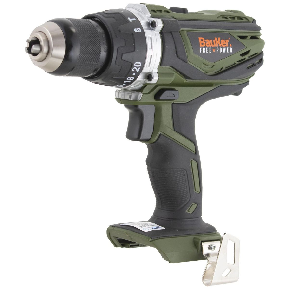 BAUKER - Taladro Percutor Inalámbrico Bauker 1/2" 18V Free Power