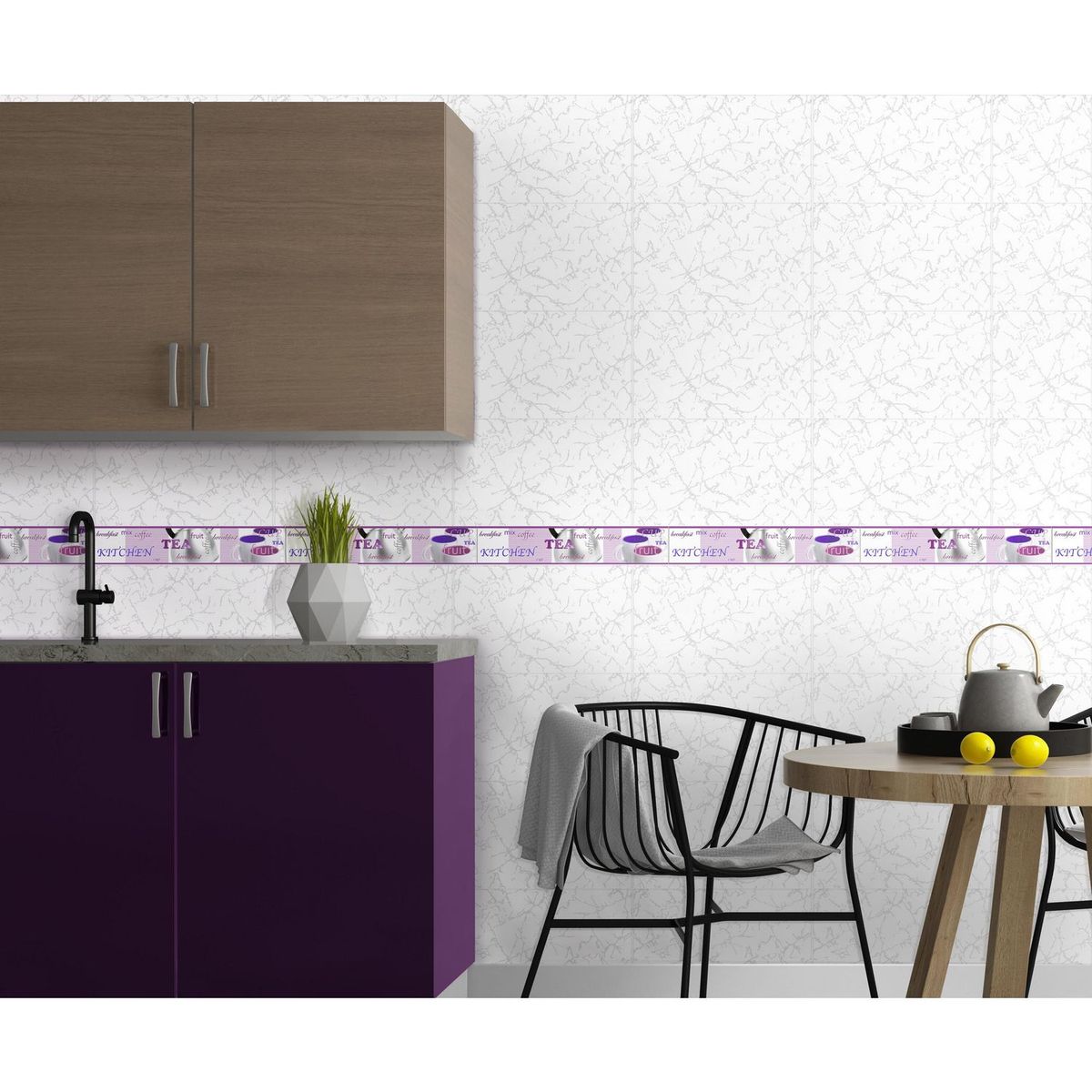 Cerámica Blanco Marmolado 27x45cm 1.7 m2 Lucienne, marca SAN LORENZO - Foto Principal