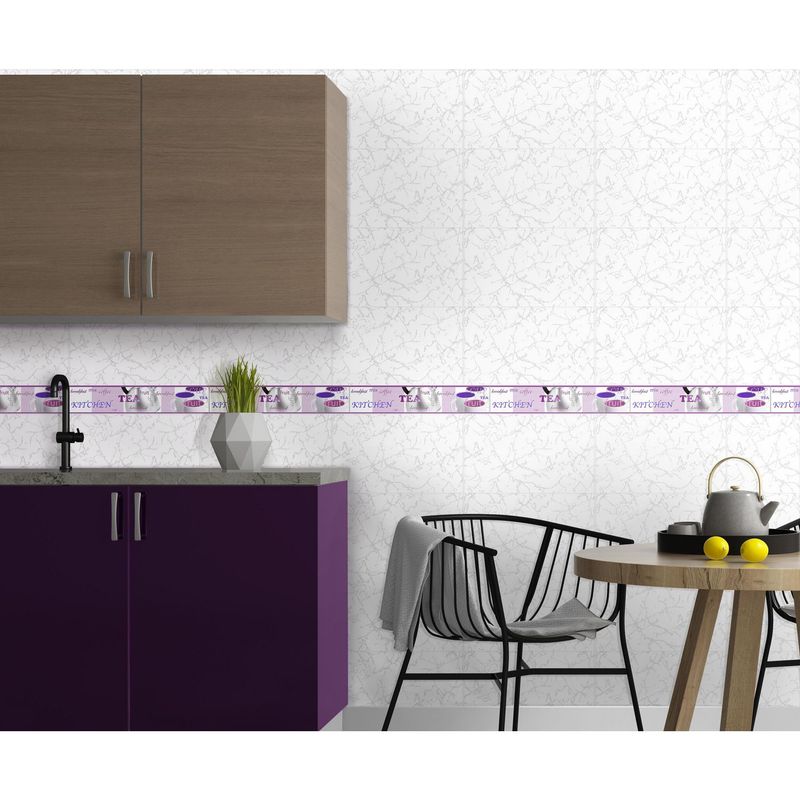 SAN LORENZO - Cerámica Blanco Marmolado 27x45cm 1.7 m2 Lucienne