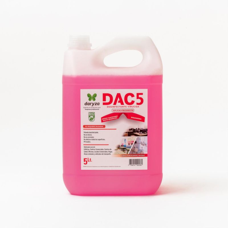 DARYZA - Desinfectante Dac5 Aplicación Directa 5L