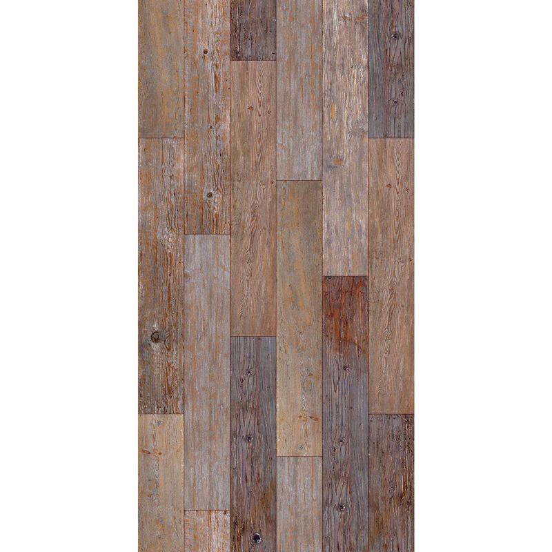  - Simplísima Placa Decorativa de Fibrocemento 2.40x1.20m Madera Rústica Dark 6mm