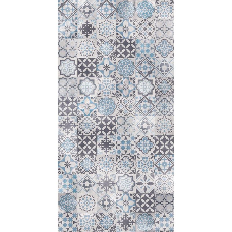  - Simplísima Placa Decorativa de Fibrocemento 2.40x1.20m Deco Ankara Indigo 6mm