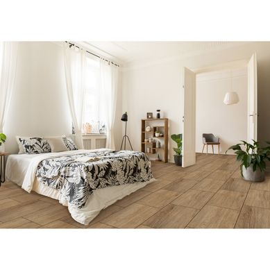 Cer�mica Marr�n Maderado 31x61cm 1.44m2 Liberty Natural