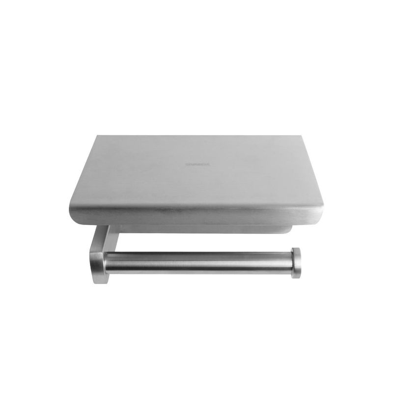 VAINSA - Papelera con Repisa Inoxidable Bali Vainsa 3M
