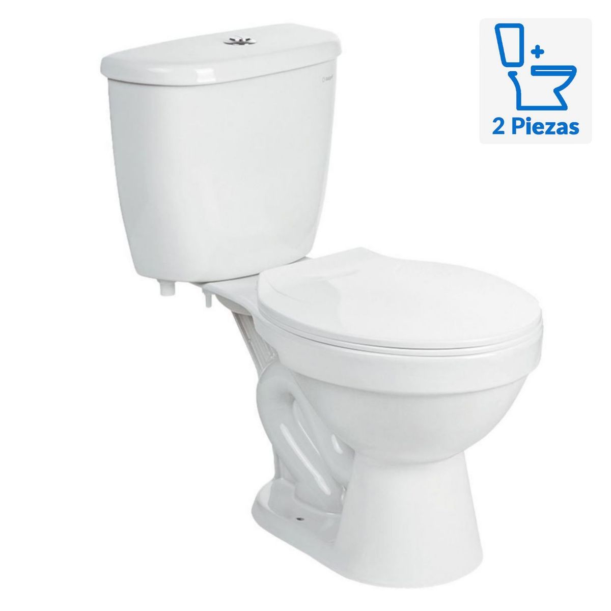 ITALGRIF - WC Inodoro Italgrif Dos Piezas Cancun Blanco