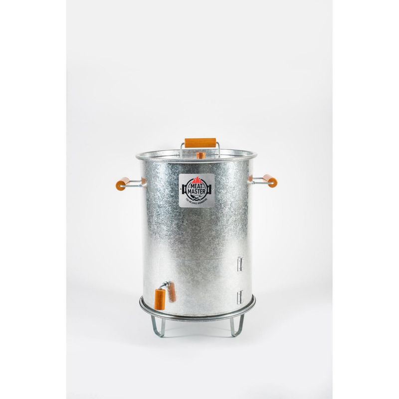 MEAT MASTER - Cilindro Parrillero a Carbón Meat Master Mini 41x64x38cm Acero Galvanizado
