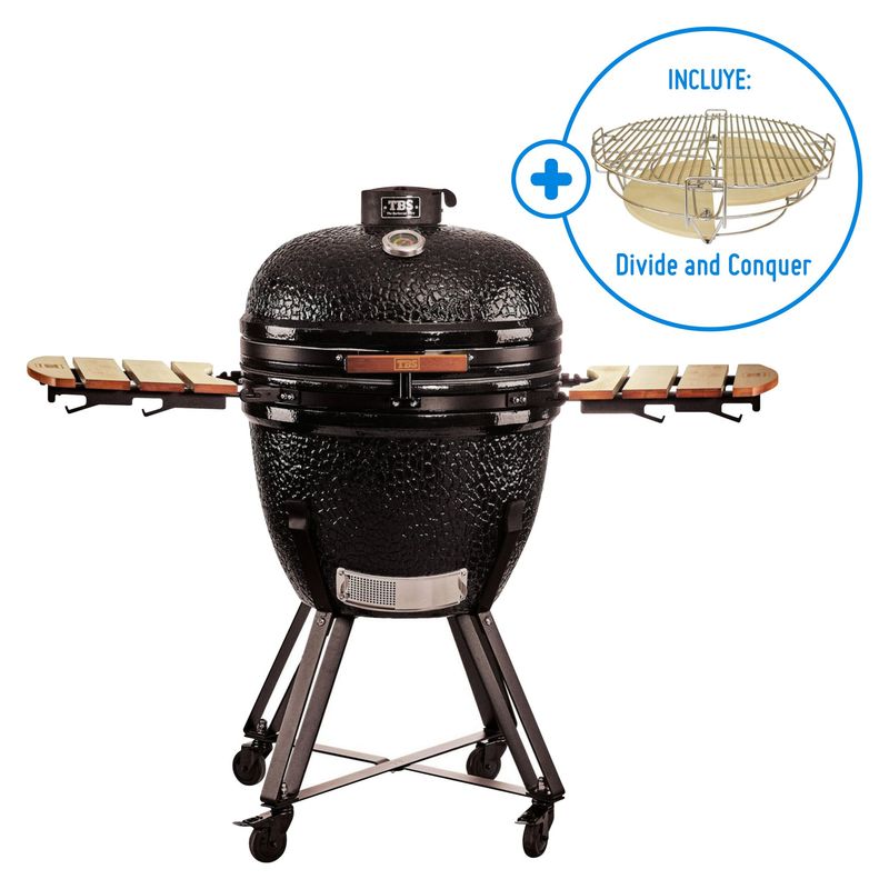  - Kamado The Barbecue Store 21 Pulgadas 63x77x62cm Negro
