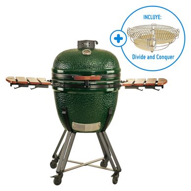 Kamado The Barbecue Store 23.5 Pulgadas 67x78x70cm Verde