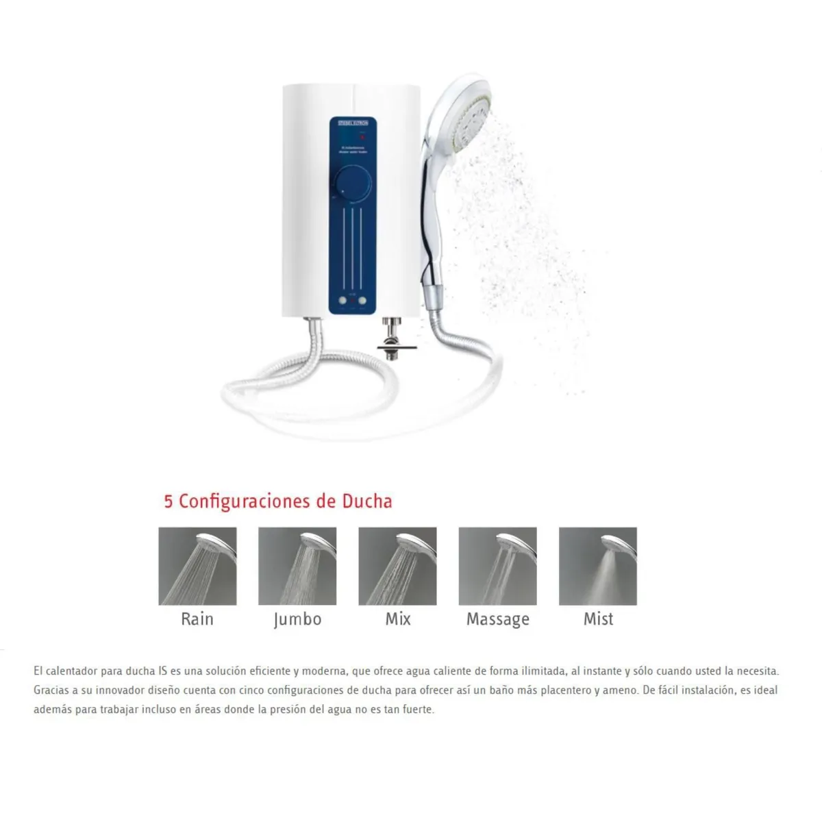 STIEBEL ELTRON - Rapiducha Eléctrica Stiebel Eltron 6kW