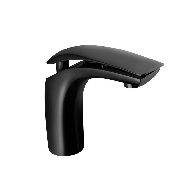 VAINSA - Llave de Lavatorio Mezcladora Monocomando Baja Martini Black