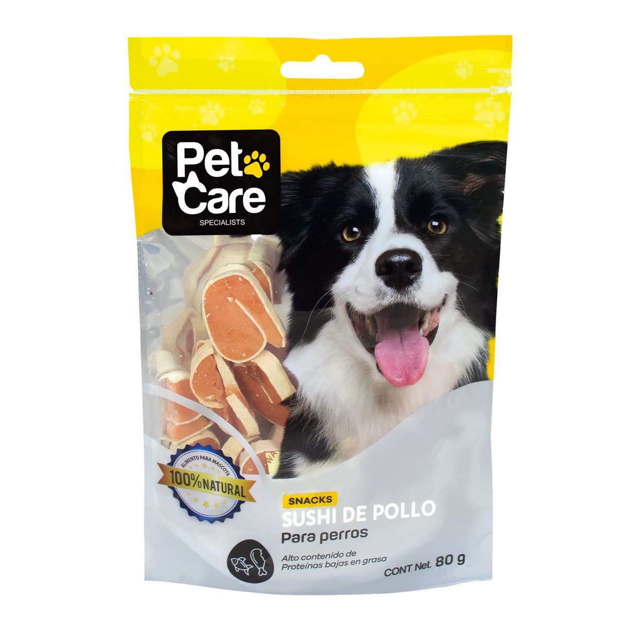 PET CARE - Sushi de Pollo 80gr Perro