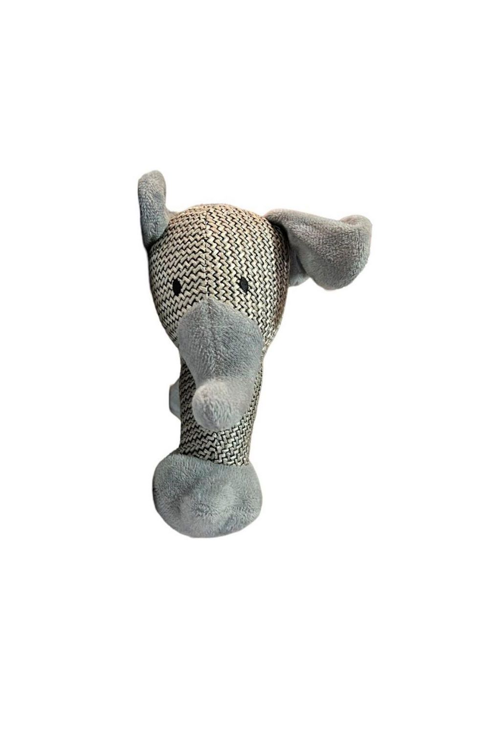 ACCECAN - Juguete para Perro Peluche Elefante Gris 6x9x24cm