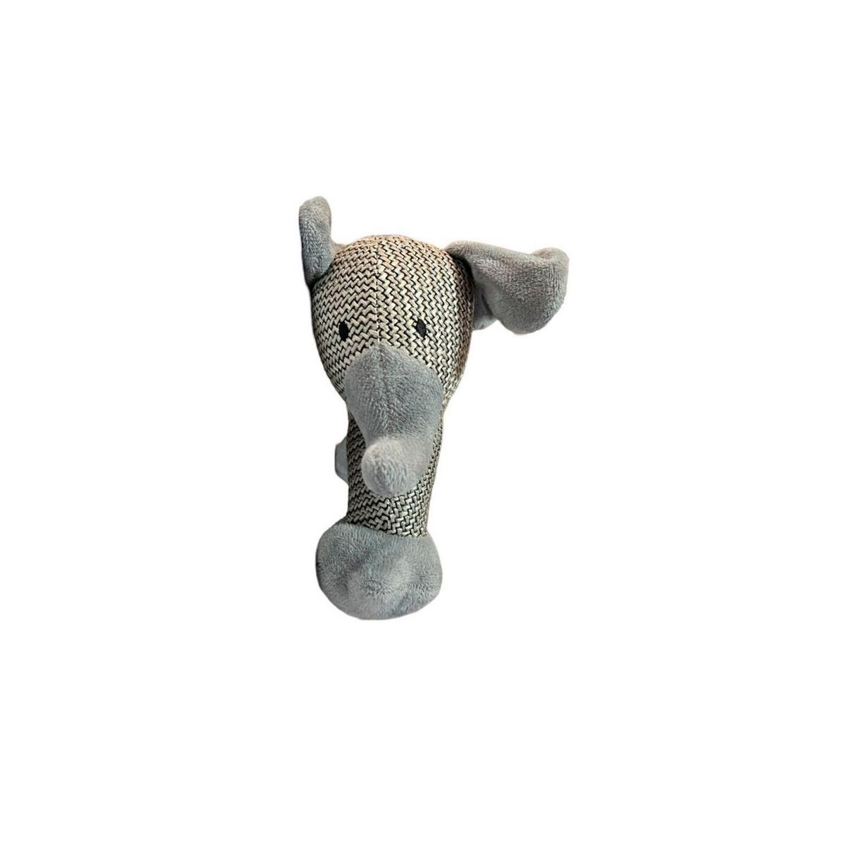 ACCECAN - Juguete para Perro Peluche Elefante Gris 6x9x24cm
