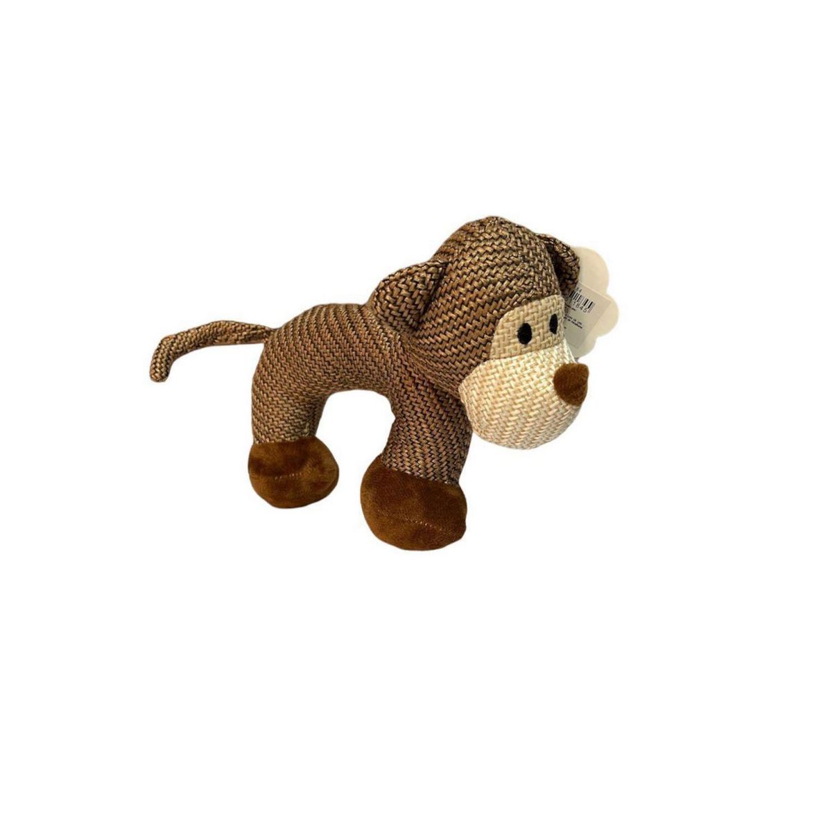 ACCECAN - Juguete para Perro Peluche Mono Marron 6x9x24cm