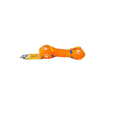 Juguete Hueso De Plastico Naranja