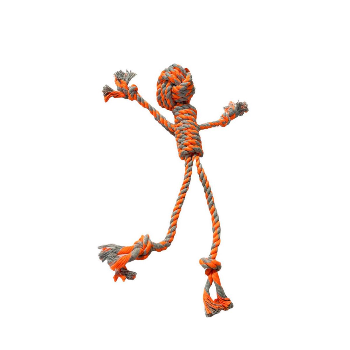 ACCECAN - Juguete Muñeco de Soga par Perros