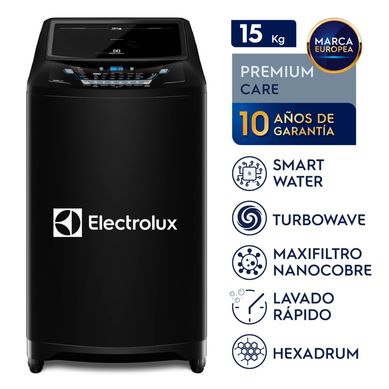 Lavadora Electrolux 15 Kg EWIX15F2ESB Negro