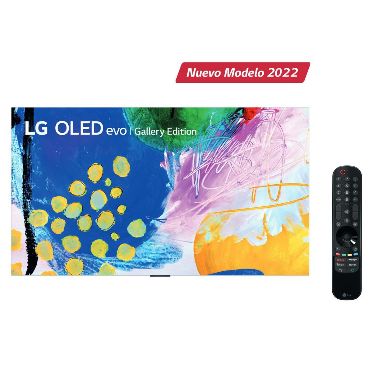 LG - Televisor LG OLED 77" ThinQ AI OLED77G2PSA