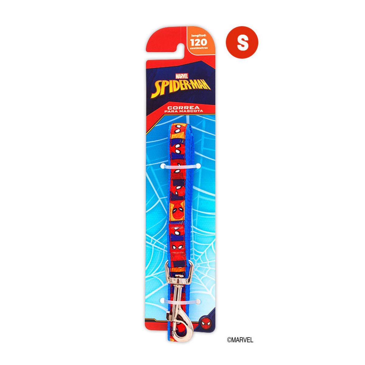 MARVEL - Correa Marvel Spider Man Talla S Rojo