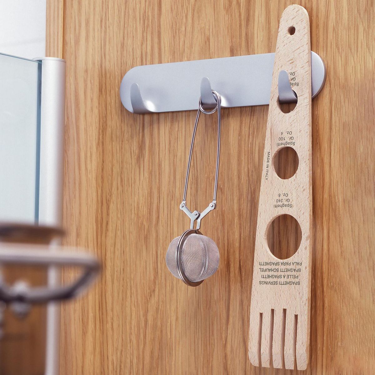 TESA - Gancho Adhesivo Perche Cromado