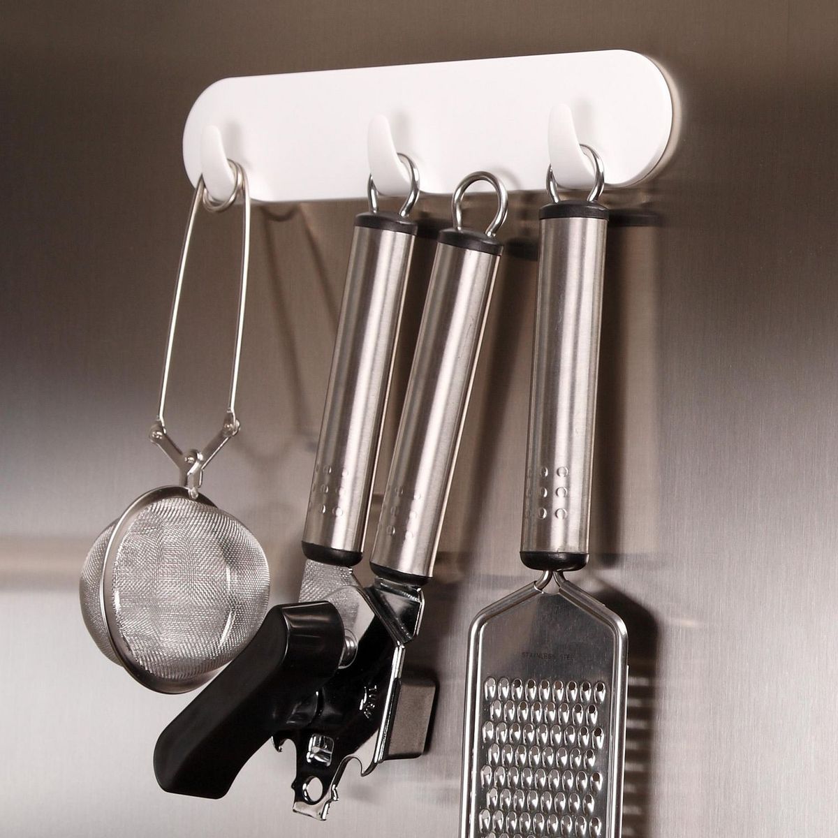 TESA - Gancho Adhesivo Perchero Blanc